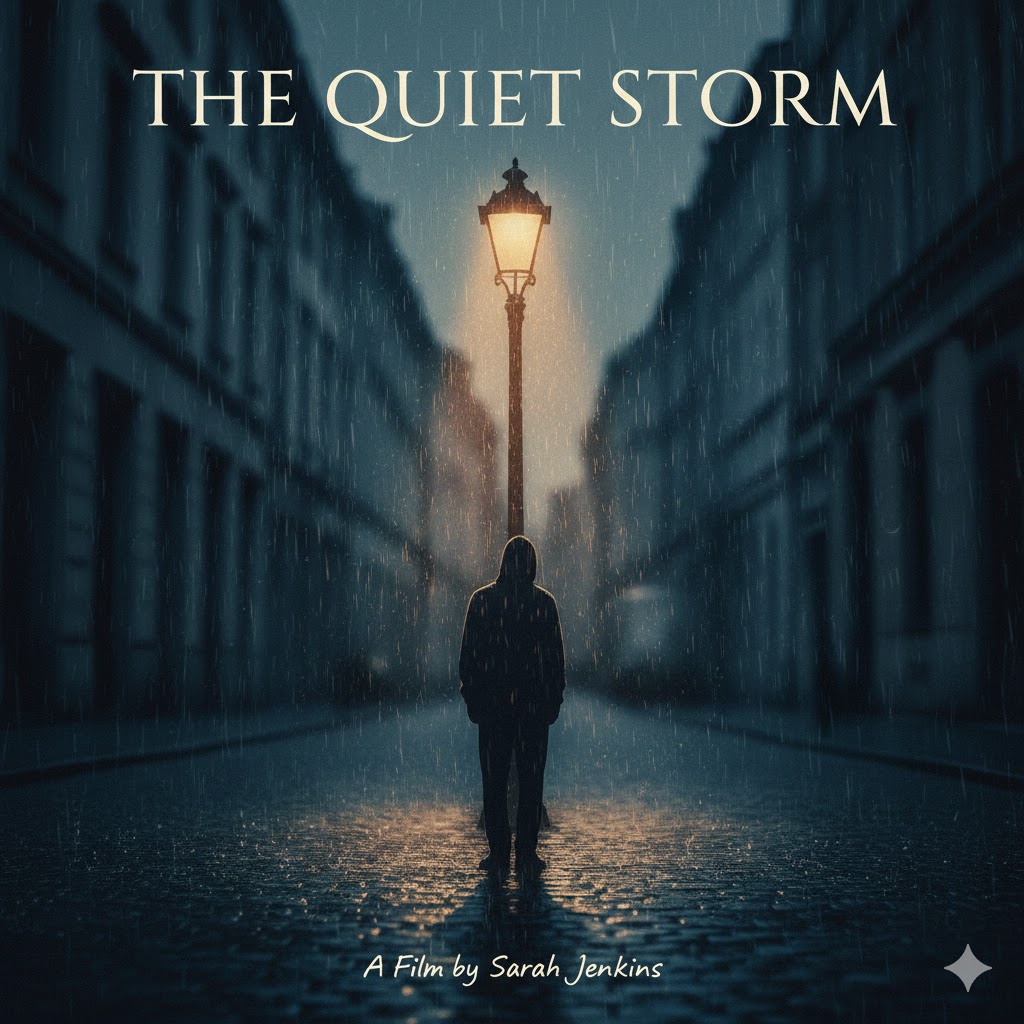 Soft dramatic tones and lone silhouette